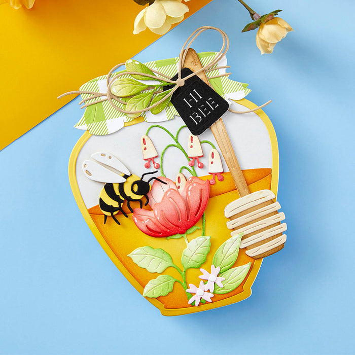 Honey Bee Jar - Large Die of the Month