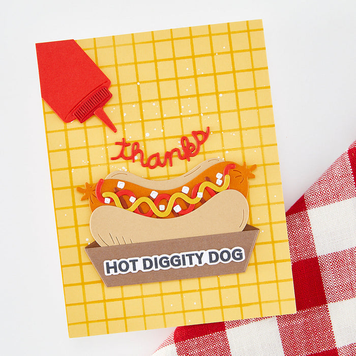 Hot Diggity Dog Die Set