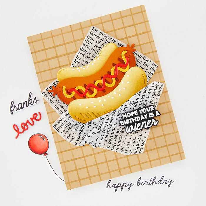 Hot Diggity Dog Die Set