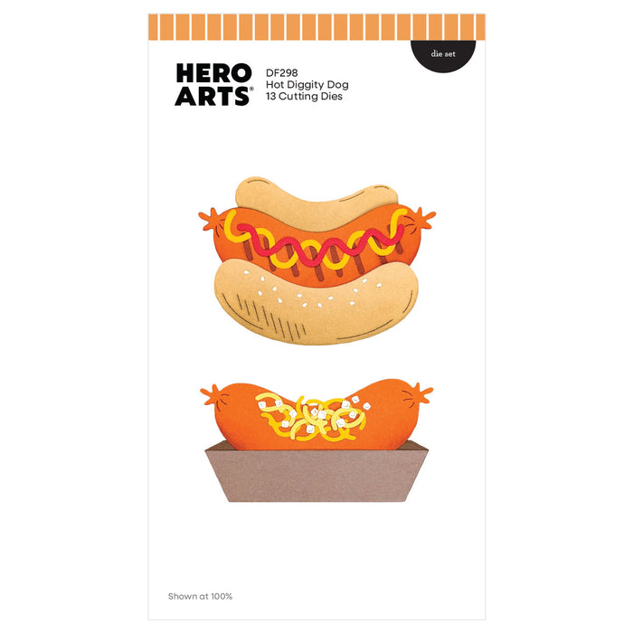 Hot Diggity Dog Die Set