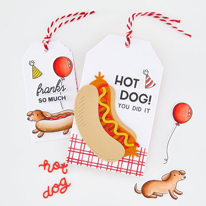 Hot Dog Stamp & Cut