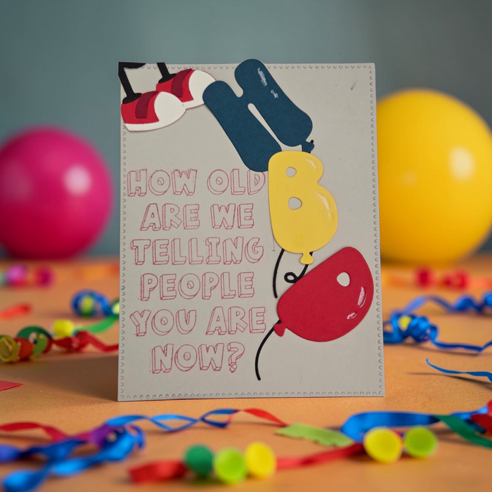 How Old? Press + Foil Plate
