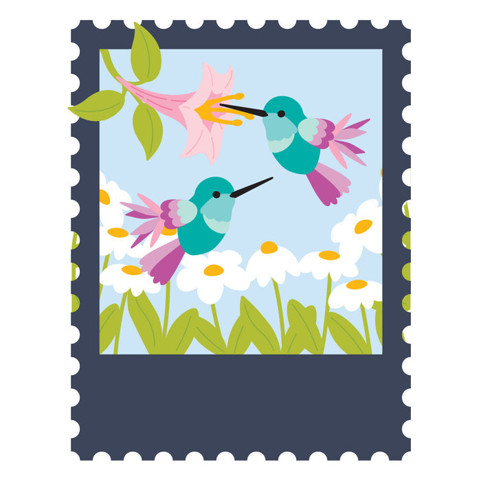 Hummingbirds Delight - Large Die of the Month