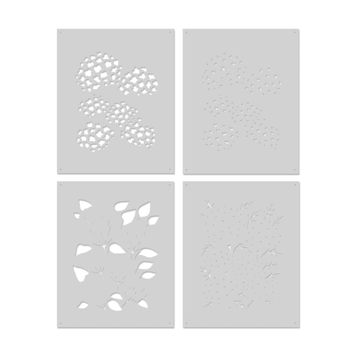 Hydrangea Layering Stencils of the Month - June 2025