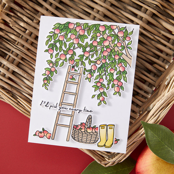 In The Orchard Color Layering Stencils