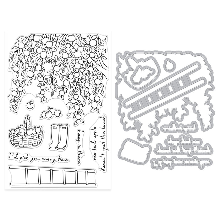 In The Orchard Stamp & Cut Set