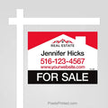 Independent agent real estate for sale sign panels sign panels PixelsPrinted