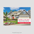 Independent real estate agent announcement postcards PixelsPrinted