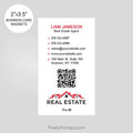 Independent real estate business card magnets PixelsPrinted