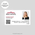 Independent real estate business card magnets PixelsPrinted