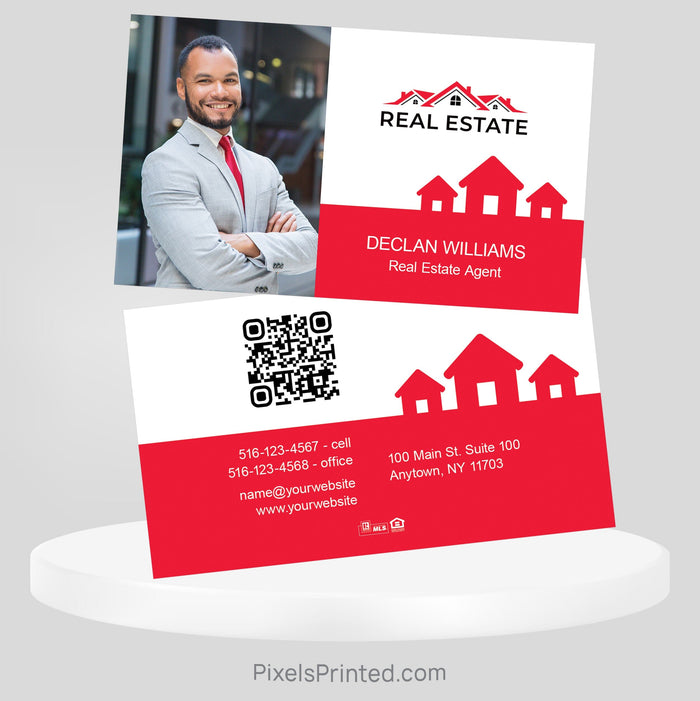 Independent real estate business cards Business Cards PixelsPrinted