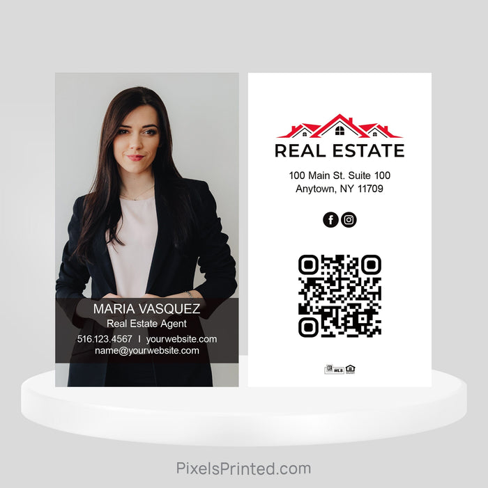 Independent real estate business cards Business Cards PixelsPrinted