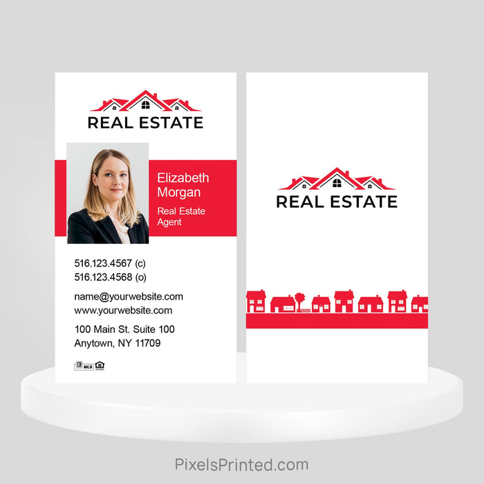 Independent real estate business cards Business Cards PixelsPrinted