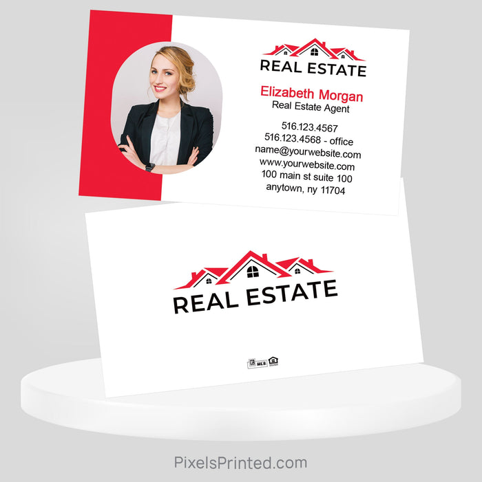 Independent real estate business cards Business Cards PixelsPrinted