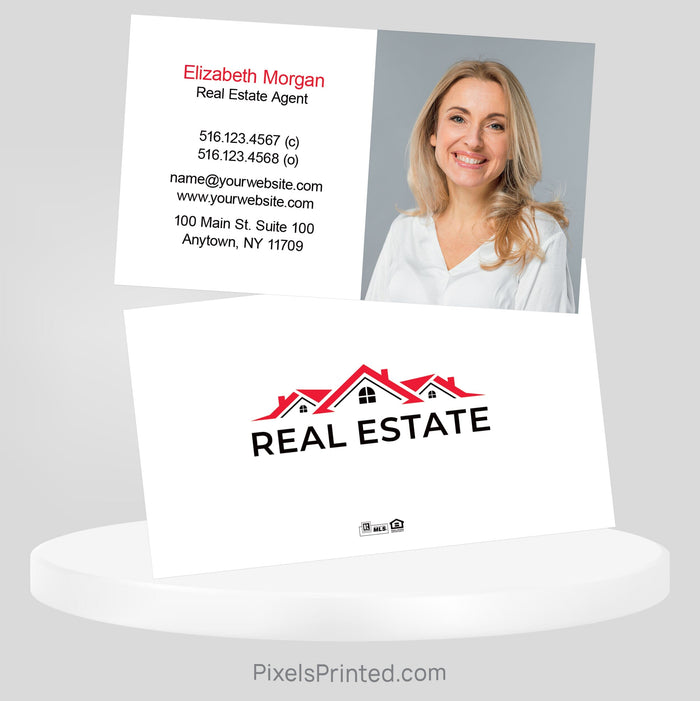 Independent real estate business cards Business Cards PixelsPrinted