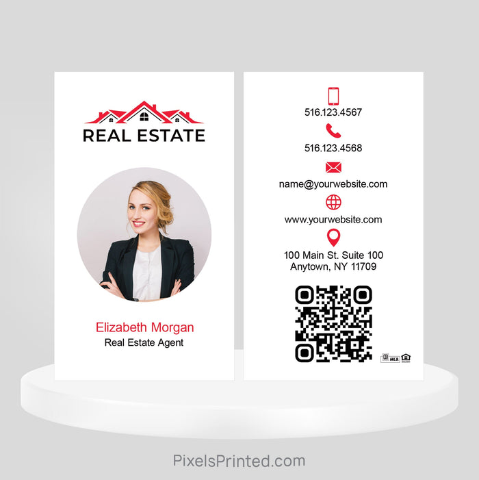 Independent real estate business cards Business Cards PixelsPrinted