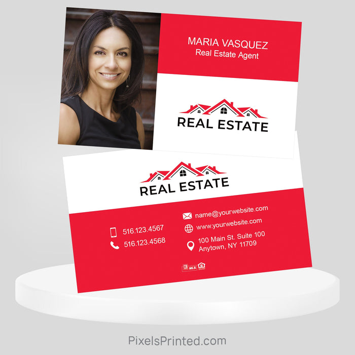 Independent real estate business cards Business Cards PixelsPrinted
