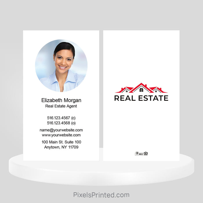 Independent real estate business cards Business Cards PixelsPrinted