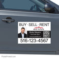 Independent real estate car decals vehicle decal PixelsPrinted