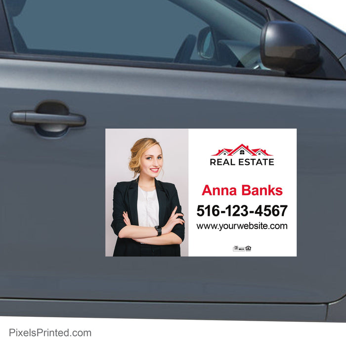 Independent real estate car decals vehicle decal PixelsPrinted