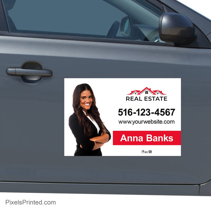 Independent real estate car decals vehicle decal PixelsPrinted