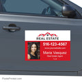 Independent real estate car decals vehicle decal PixelsPrinted