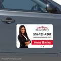 Independent real estate car magnets PixelsPrinted