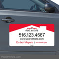 Independent real estate car magnets PixelsPrinted