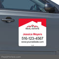 Independent real estate car magnets PixelsPrinted