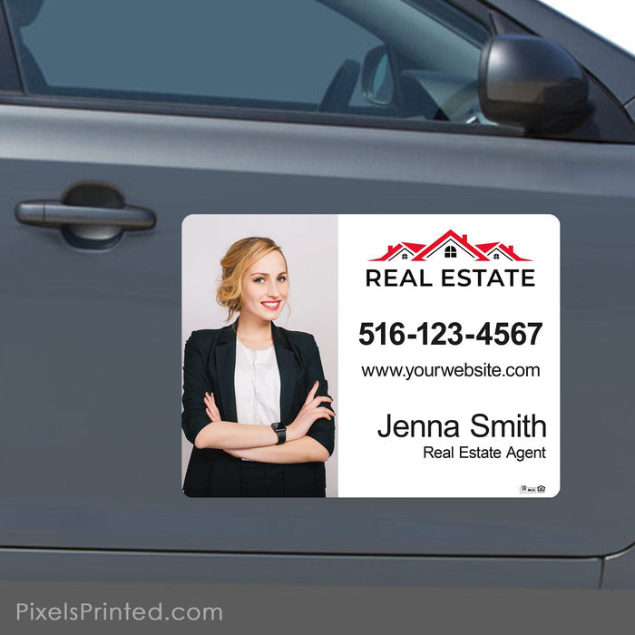 Independent real estate car magnets PixelsPrinted