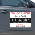 Independent real estate car magnets PixelsPrinted