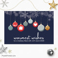 independent real estate Christmas holiday postcards PixelsPrinted