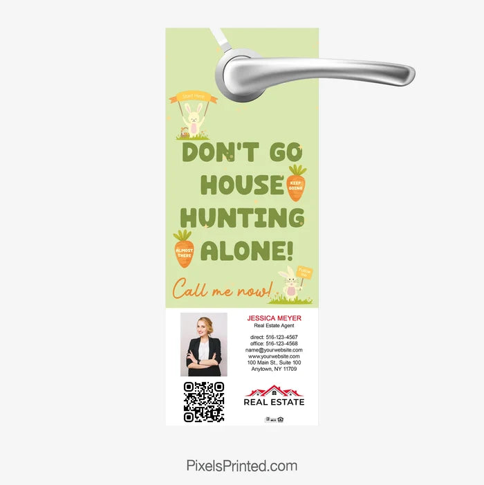 Independent real estate Easter door hangers