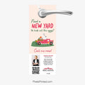 Independent real estate Easter door hangers