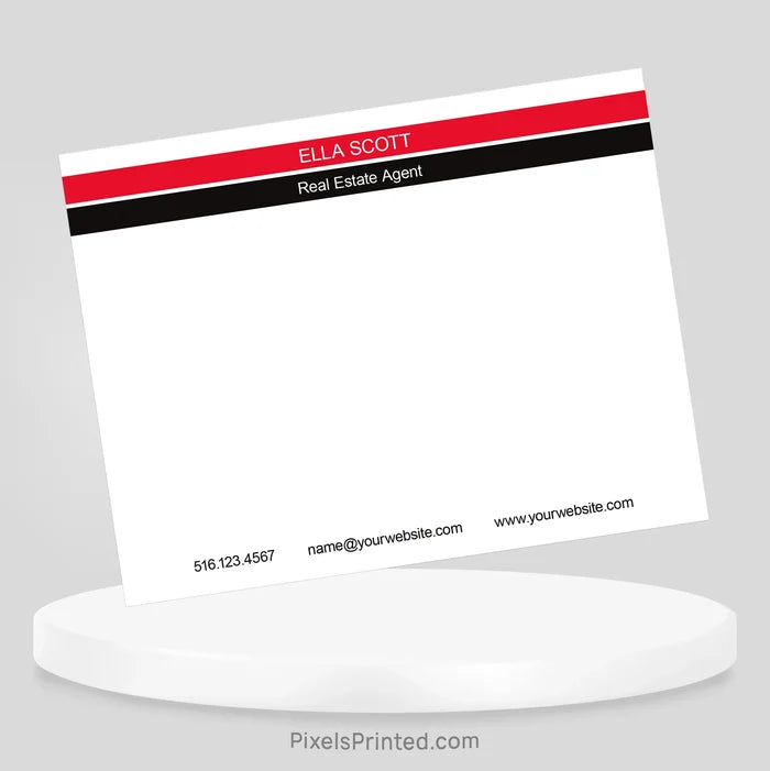 Independent real estate notecards notecards PixelsPrinted