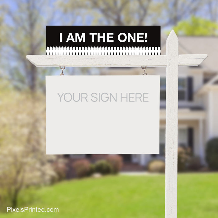 independent real estate sign riders PixelsPrinted