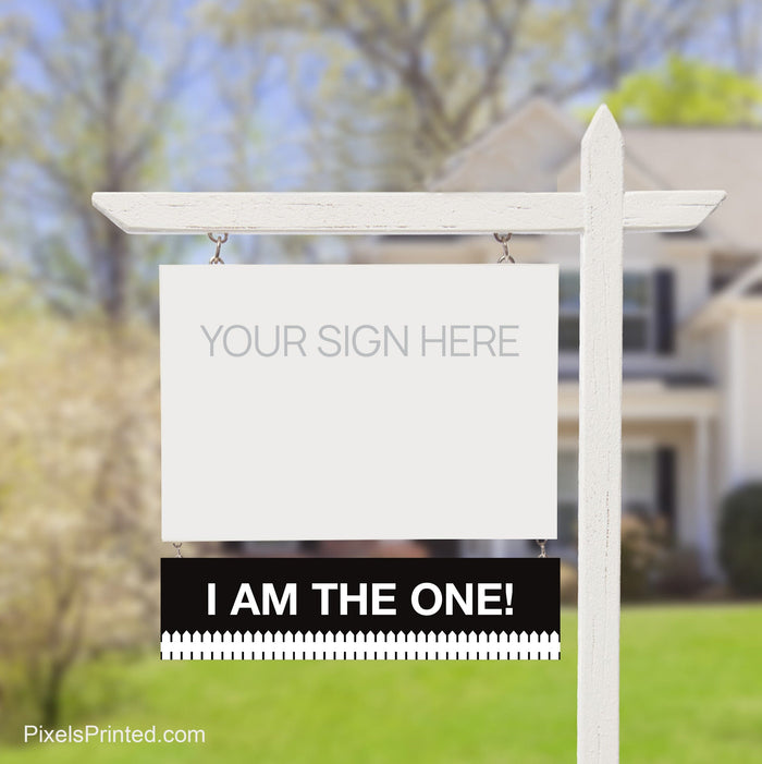 independent real estate sign riders PixelsPrinted