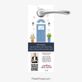 Independent real estate spring market door hangers