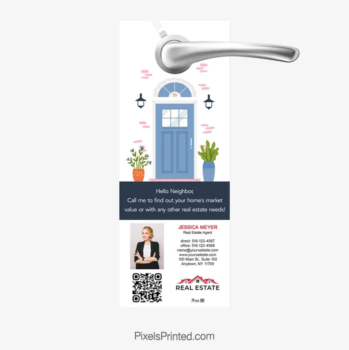 Independent real estate spring market door hangers