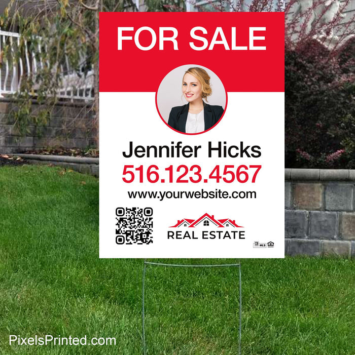 Independent real estate yard signs yard signs PixelsPrinted