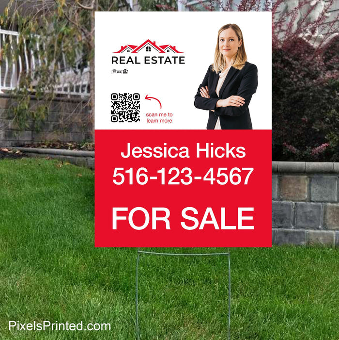 Independent real estate yard signs yard signs PixelsPrinted