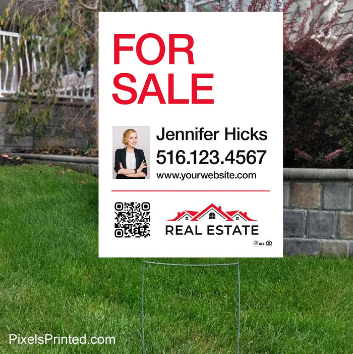 Independent real estate yard signs yard signs PixelsPrinted