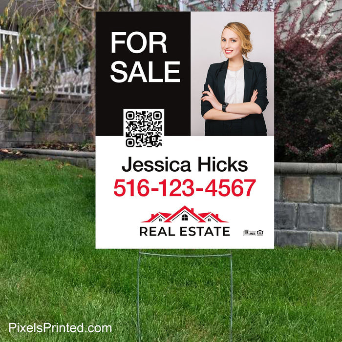 Independent real estate yard signs yard signs PixelsPrinted