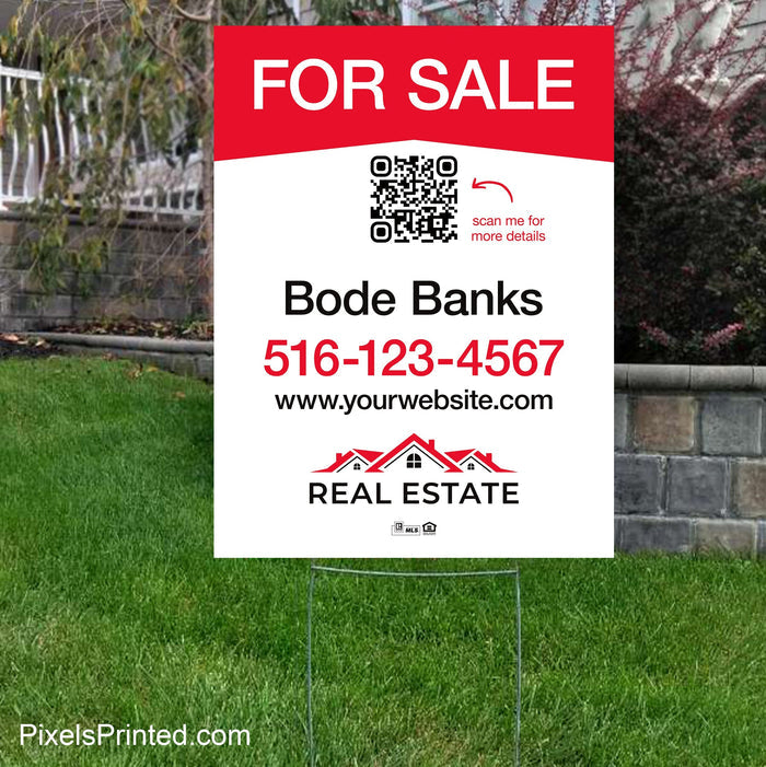 Independent real estate yard signs yard signs PixelsPrinted
