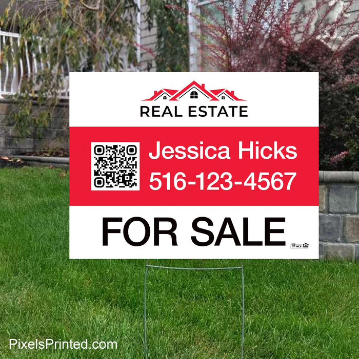 Independent real estate yard signs yard signs PixelsPrinted