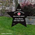 Independent real estate your neighborhood agent sign yard signs PixelsPrinted