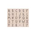 Informal Letters Woodblock Stamp