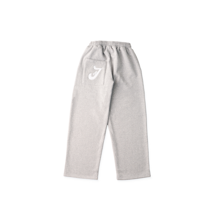 Jefe Wide Leg Sweats (Grey)