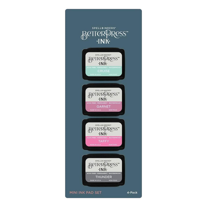 Jet Set BetterPress Ink Mini Set - 4 Pack