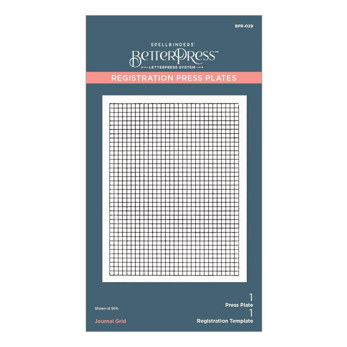 Journal Grid Registration Press Plates